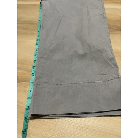 The North Face Pants‎ Women Large Gray Cotton Capri Cropped Hiking Outdoor - Picture 7 of 9
